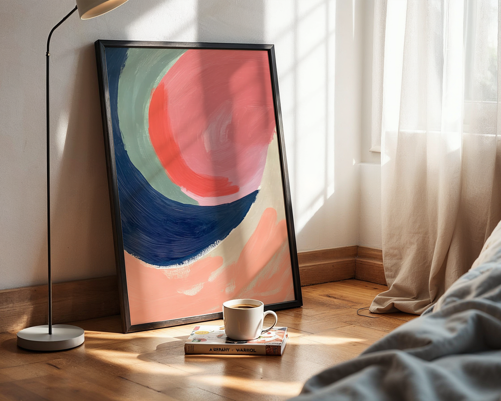 Abstract Whispers of the Horizon Poster