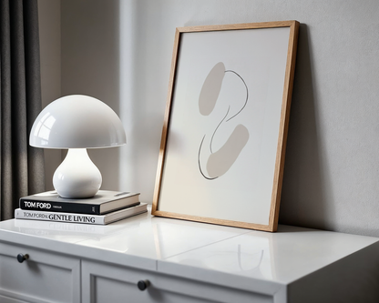 Gentle Curves Poster