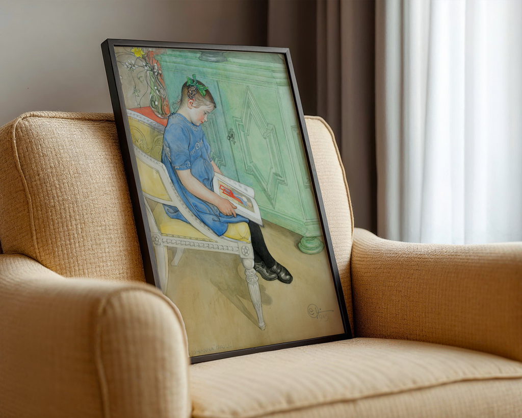 Carl Larsson Anna Johanna Poster