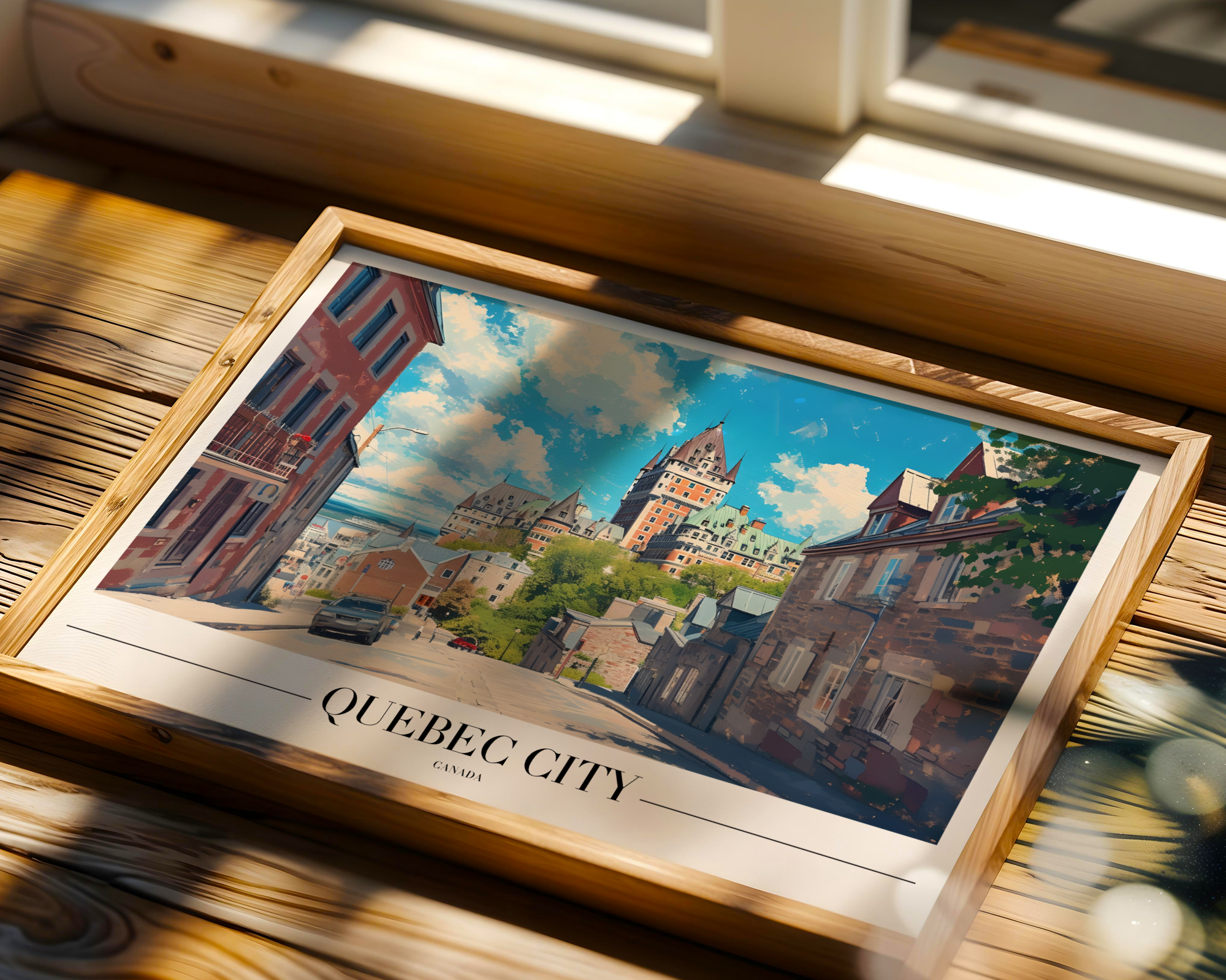 Quebec City Poster