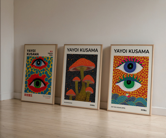 Bundle 3-pack Yayoi Kusama No. 1