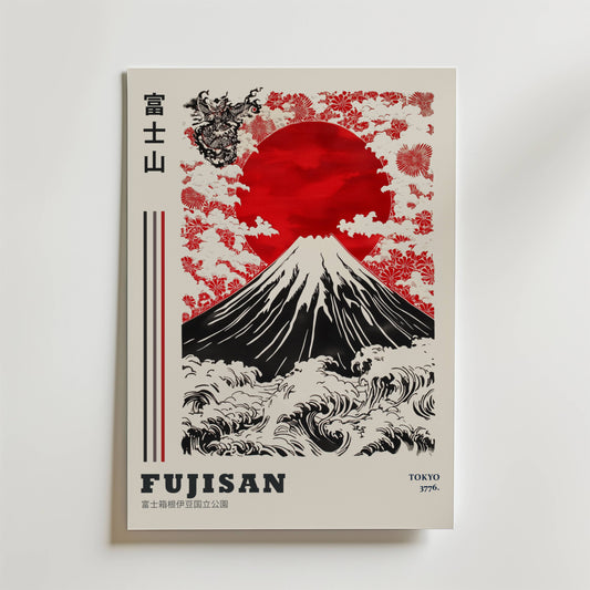 Fujisan Tokyo Poster