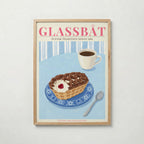 Glassbåt Poster