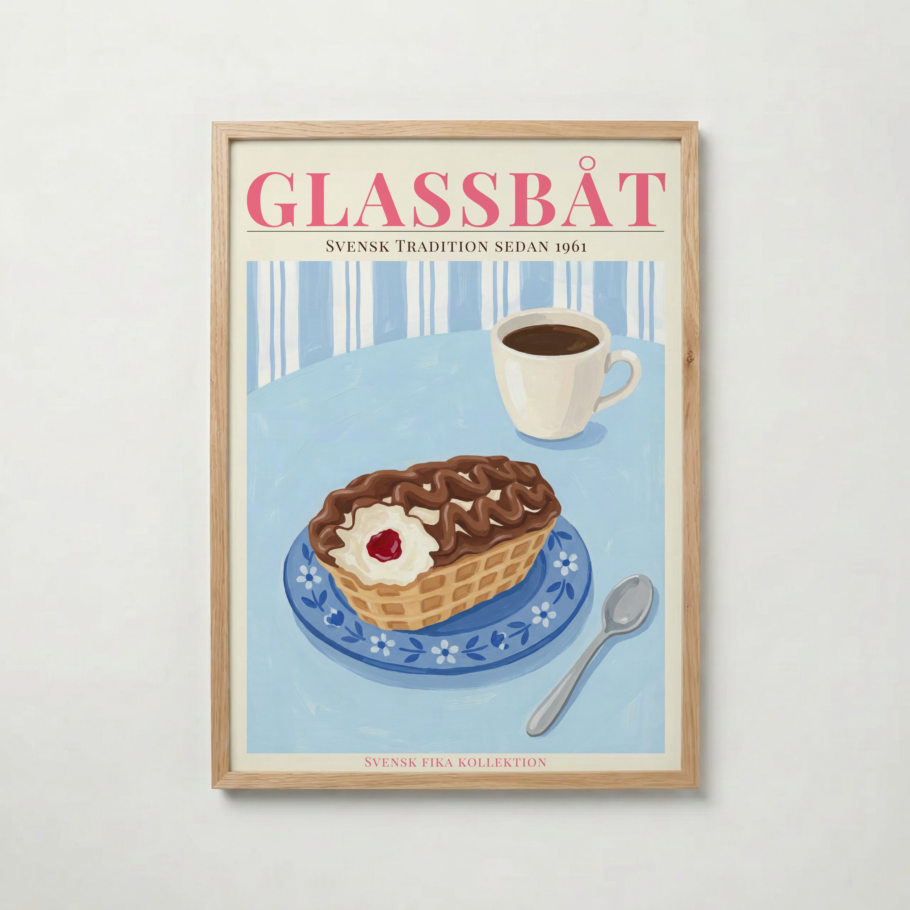 Glassbåt Poster