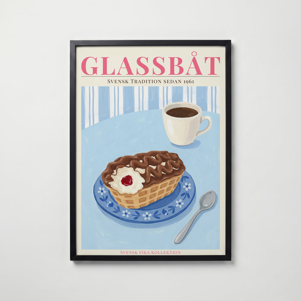 Glassbåt Poster