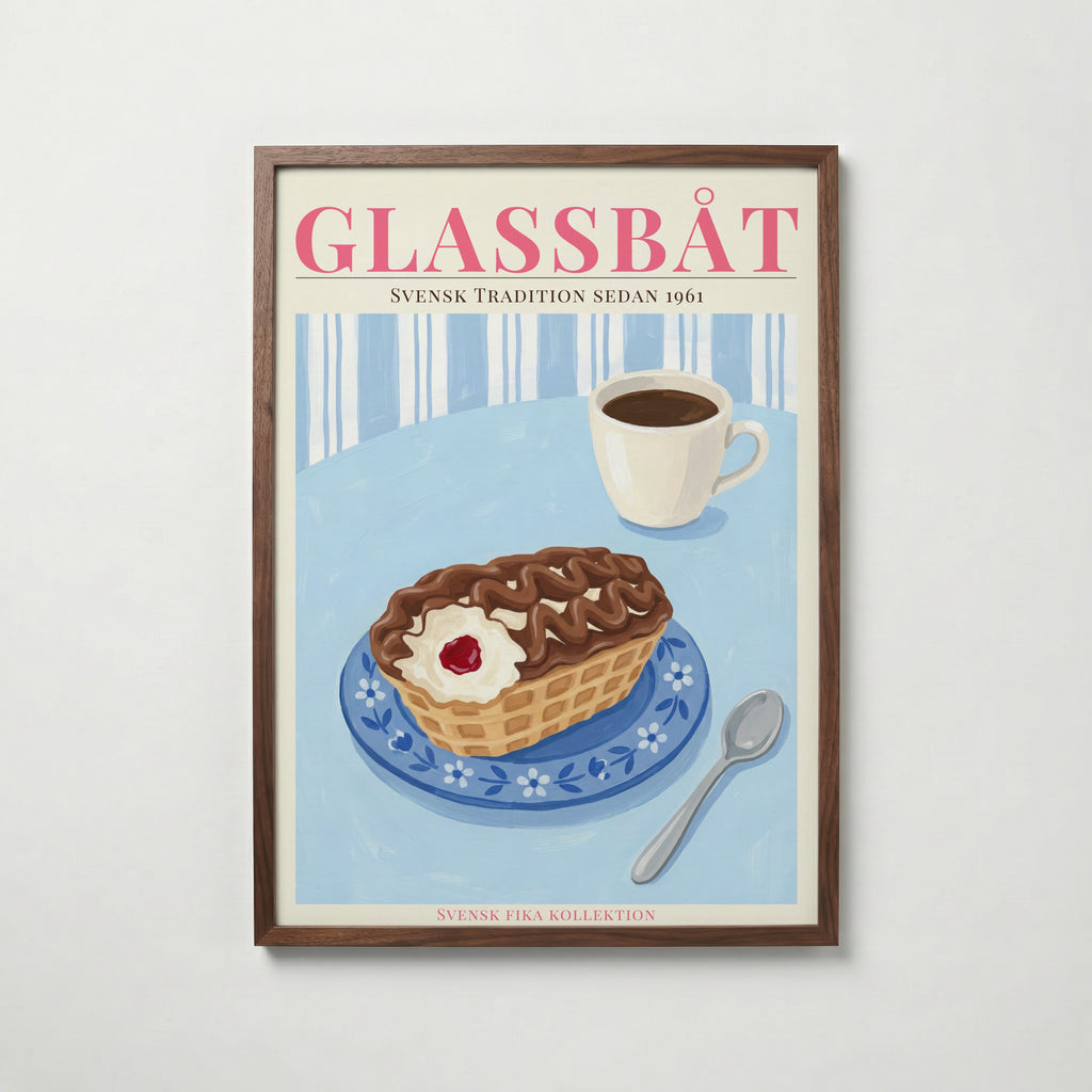 Glassbåt Poster