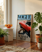 Vogue Summer Heat Poster – poster väggdekoration