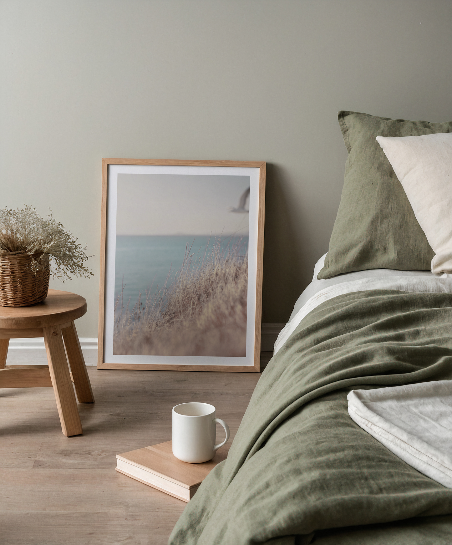 Soft Coastline Breeze Poster