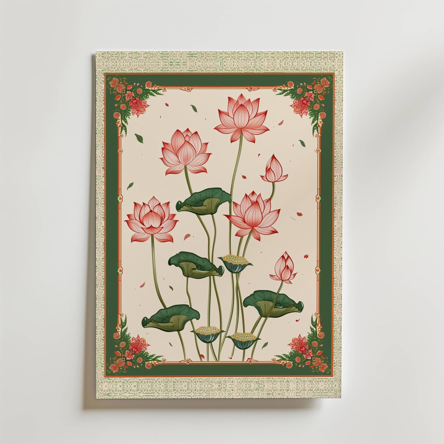 Green Lotus Poster
