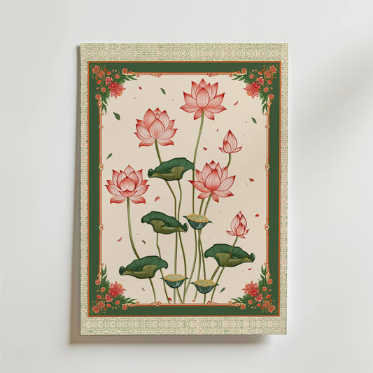 Green Lotus Poster