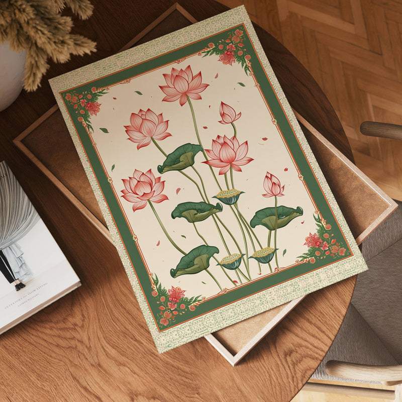 Green Lotus Poster