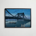 Kiyosubashi Bridge Hasui Kawase Poster affisch – köp poster online – Bozetto väggdekoration