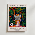 Henri Matisse Jungle Reader Cat Poster