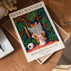 Henri Matisse Jungle Reader Cat Poster