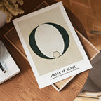 Hilma af Klint Judendomens och Hedendomens Standpunkt No.3a Poster