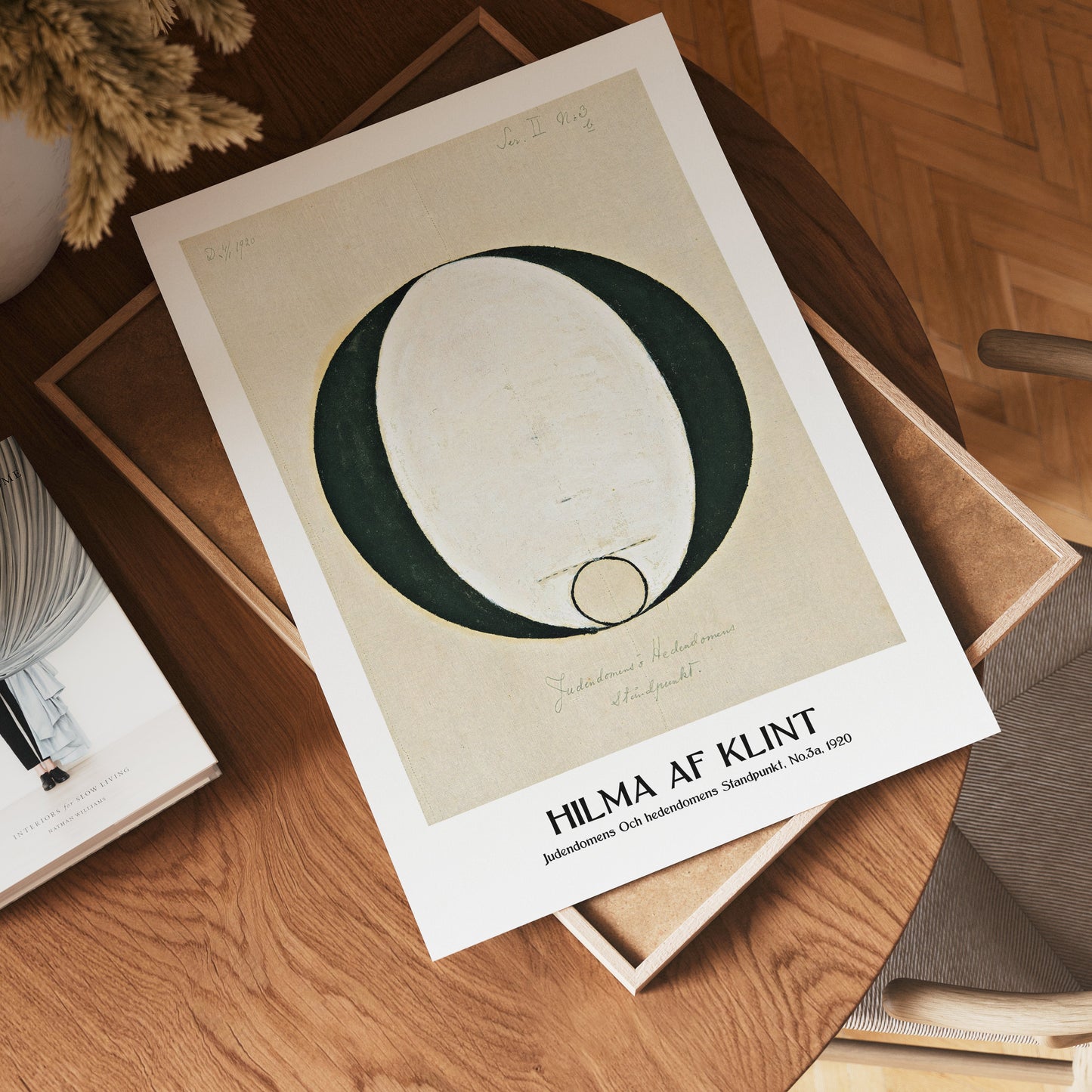 Hilma af Klint Judendomens och Hedendomens Standpunkt No.3a Poster