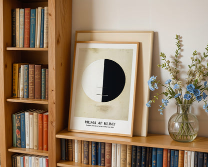 Hilma af Klint Buddhas Standpoint in the Earthly Life Poster