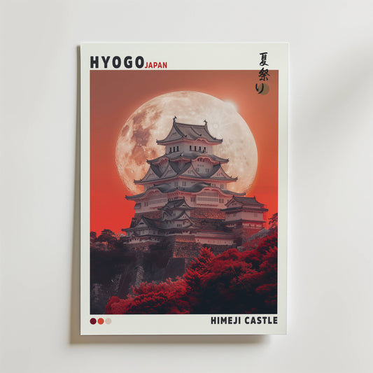 Himeji Castle Poster