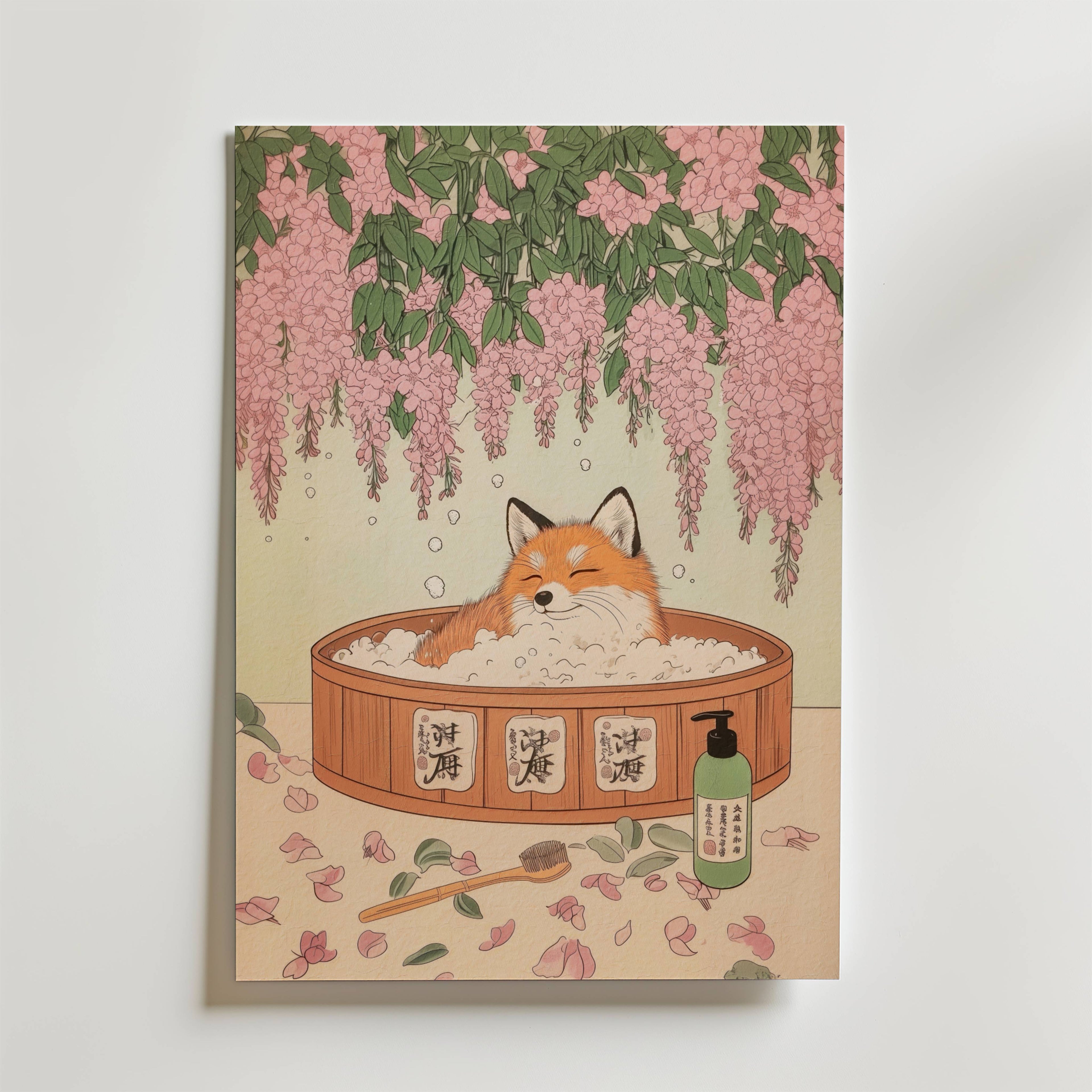 Tranquil Fox Poster