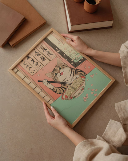 Kawaii Dumpling Poster