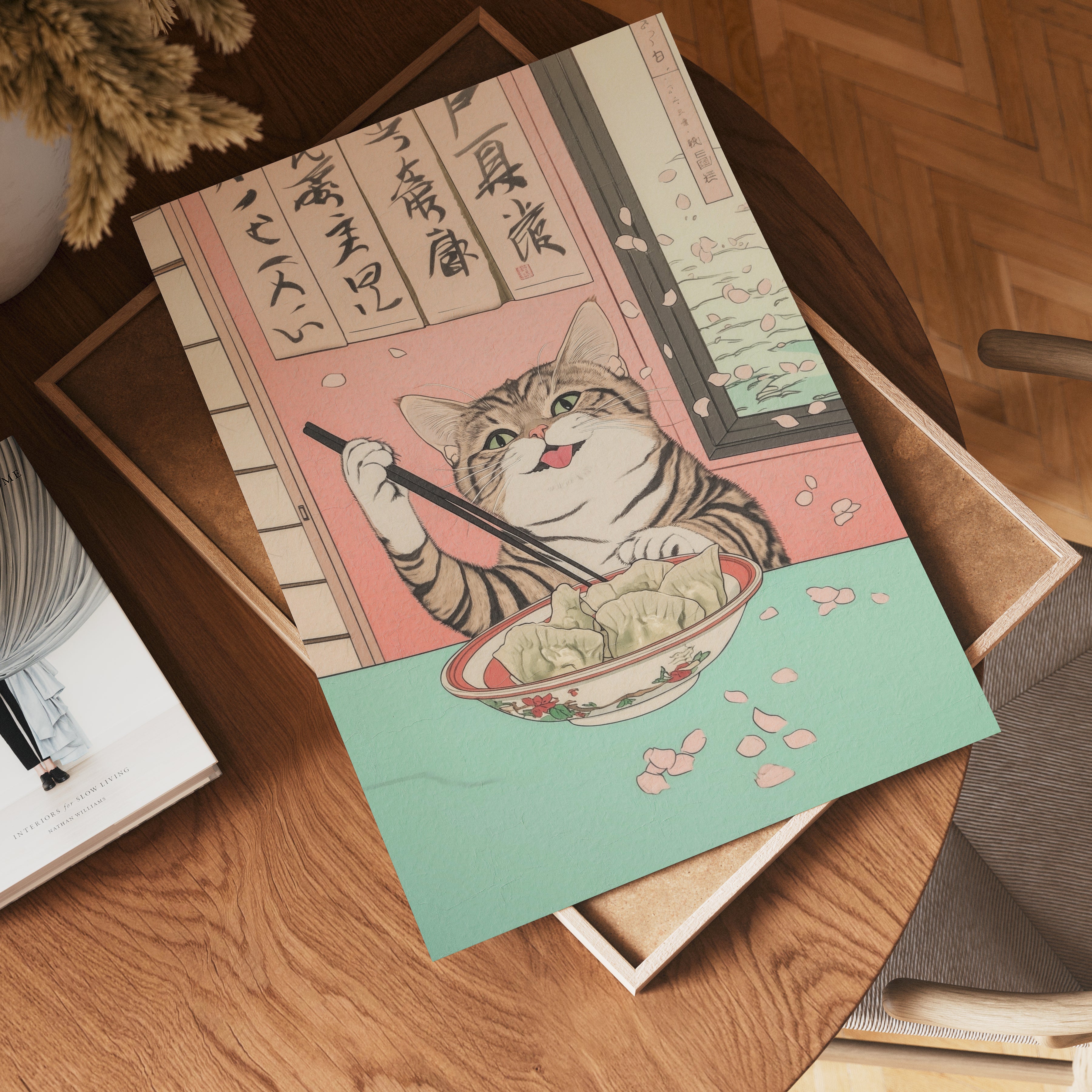 Kawaii Dumpling Poster