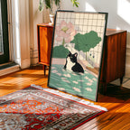 Serene Feline Poster