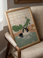 Calm Cat Moment Poster