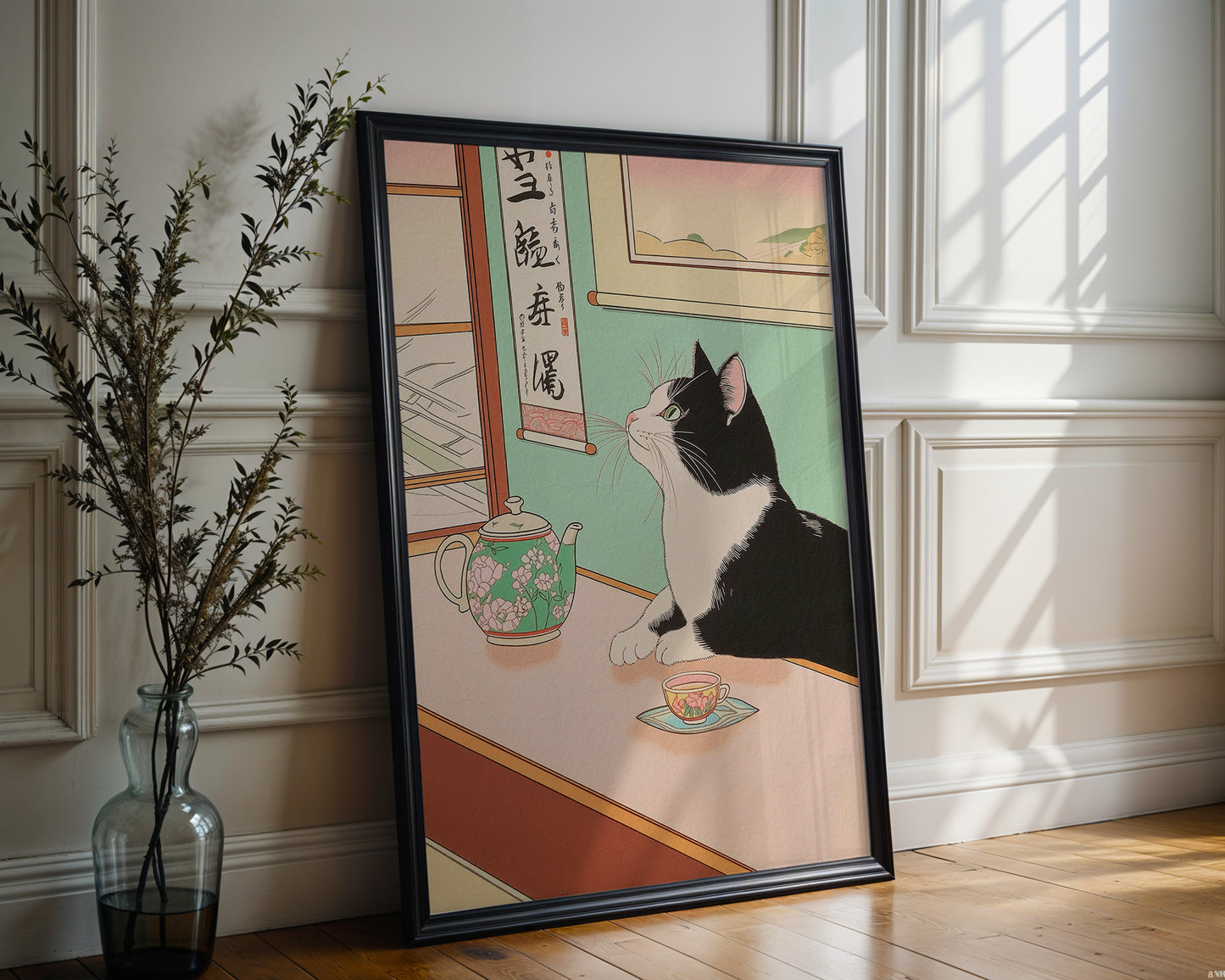 Tranquil Feline Poster