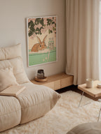 Tranquil Rabbit Moment Poster