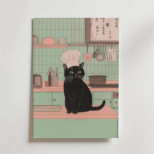 Chef Cat Poster