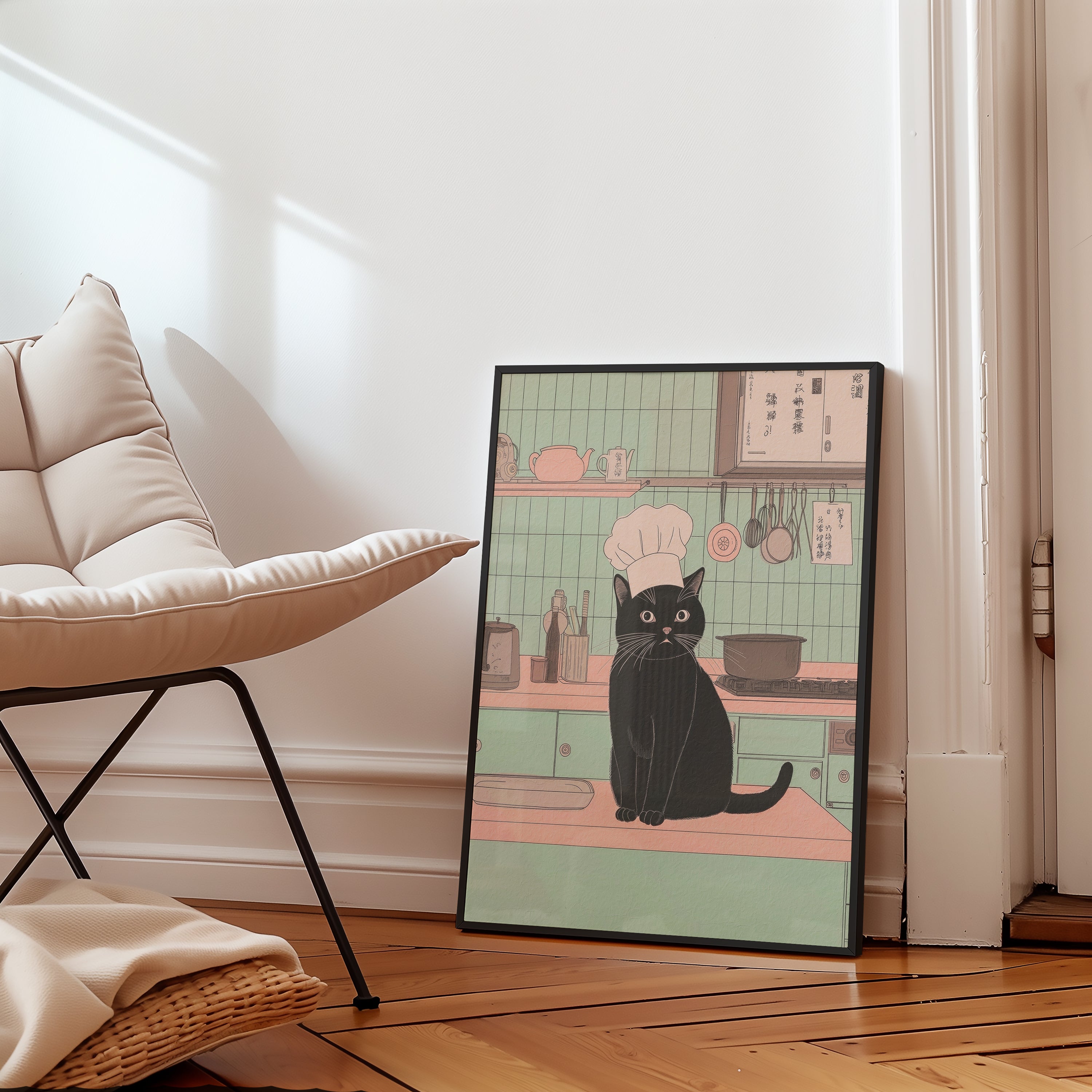 Chef Cat Poster