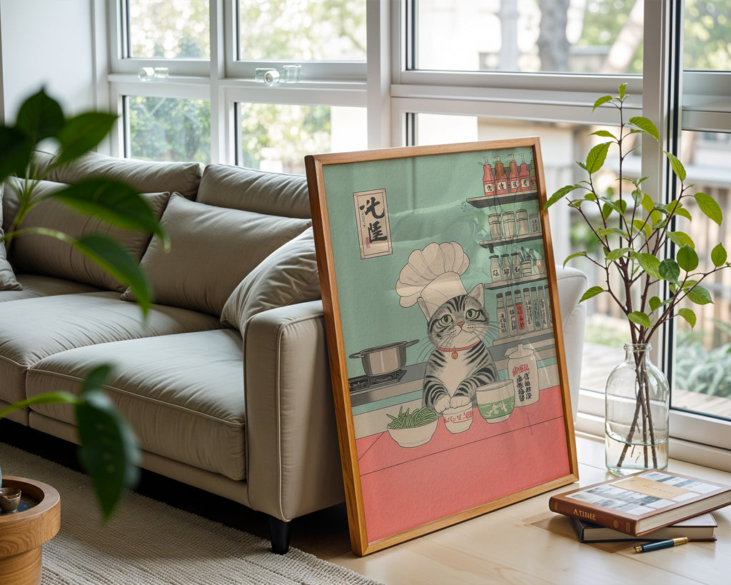 Chef Cat’s Kitchen Poster