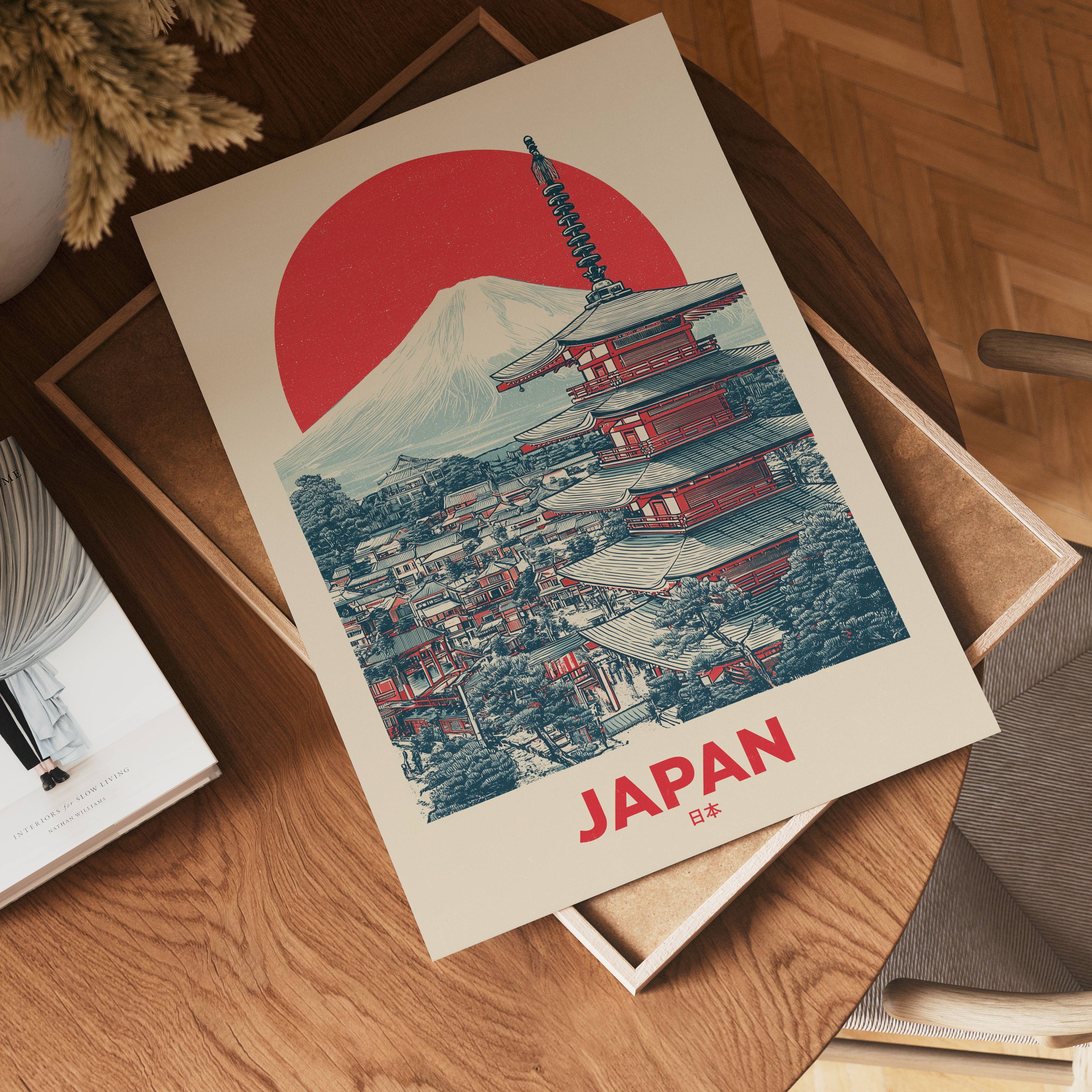 Japan Woodblock Poster