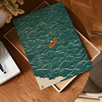 Japandi Boat Poster poster – dekorera med konst – Bozetto affischer