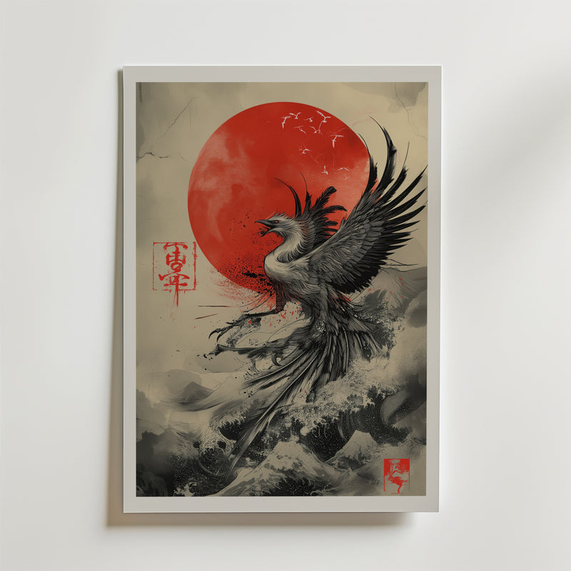 Japan Phoenix Poster