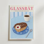 Glassbåt Poster – En charmig och nostalgisk poster inspirerad av en klassisk svensk favorit.