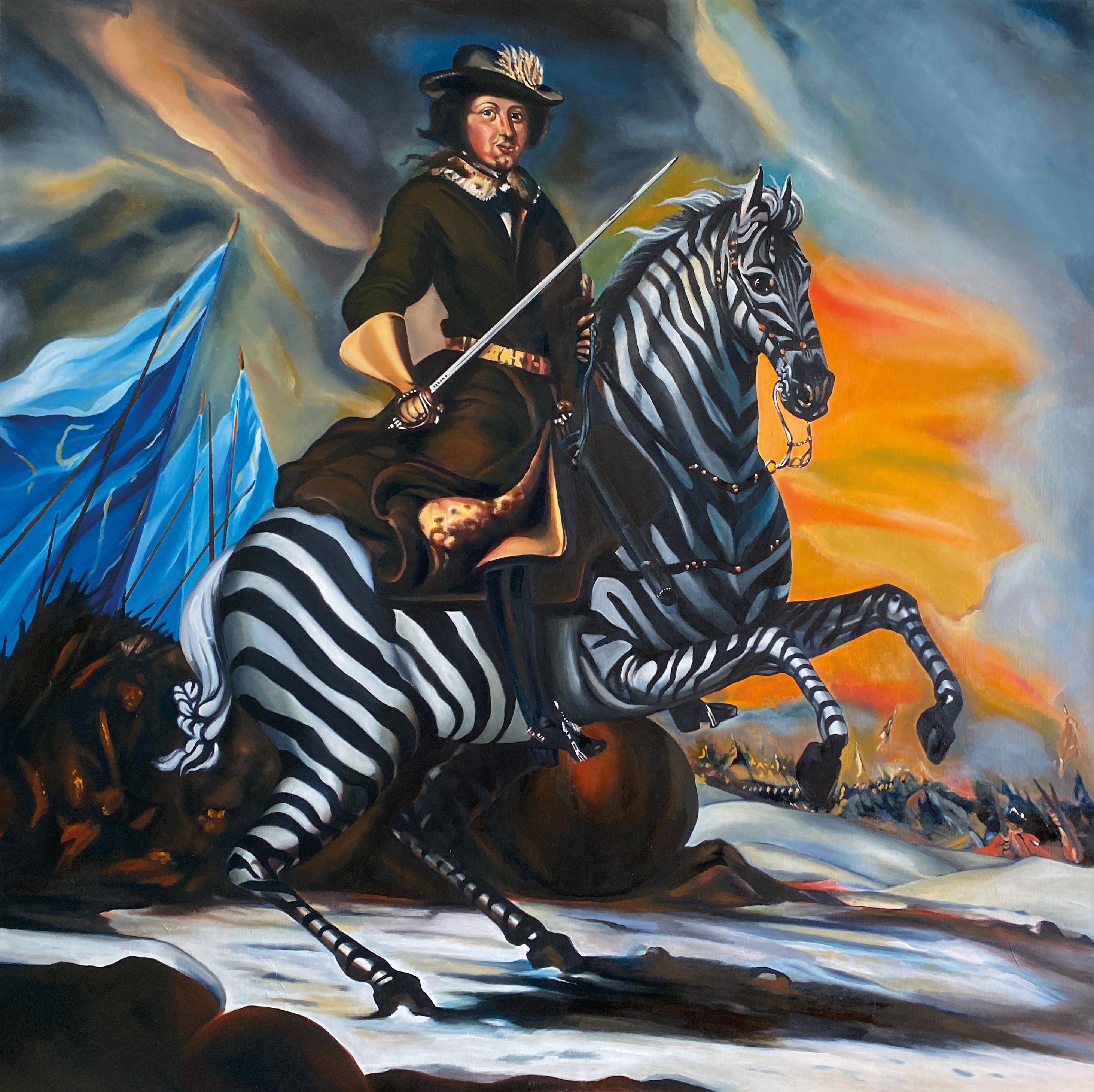 Kalle Zebra - Tony Nilsson affisch – köp poster online – Bozetto väggdekoration
