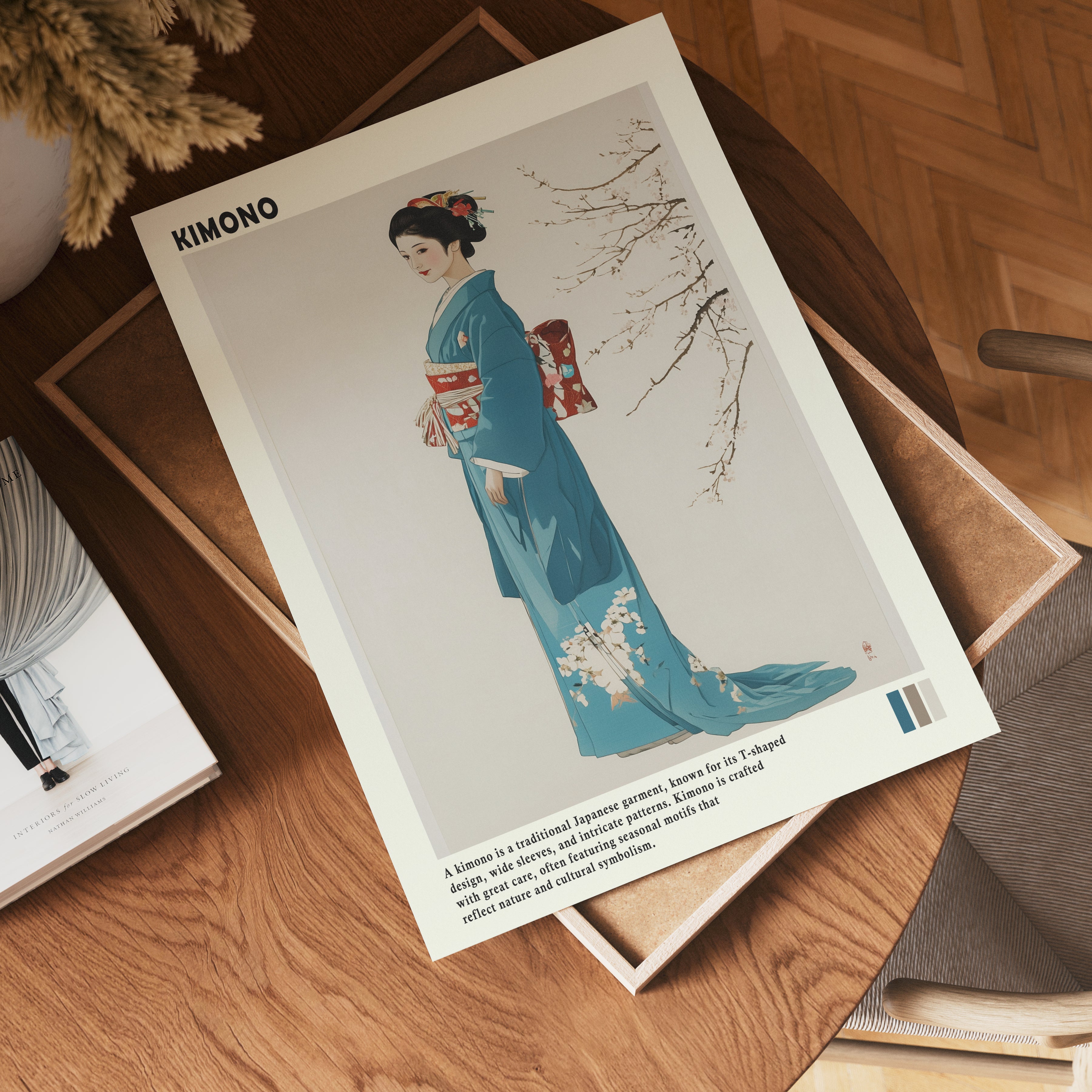 Japanese Kimono Poster