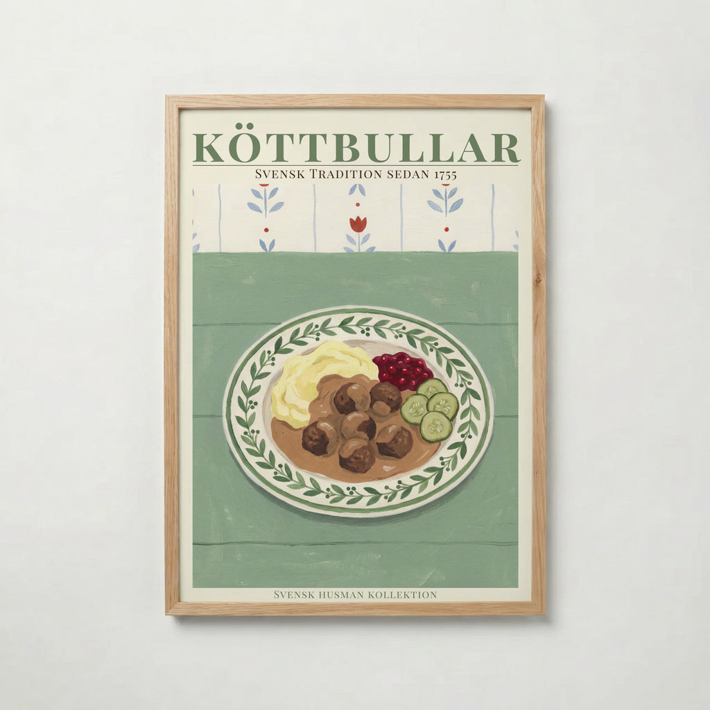 Köttbullar Poster