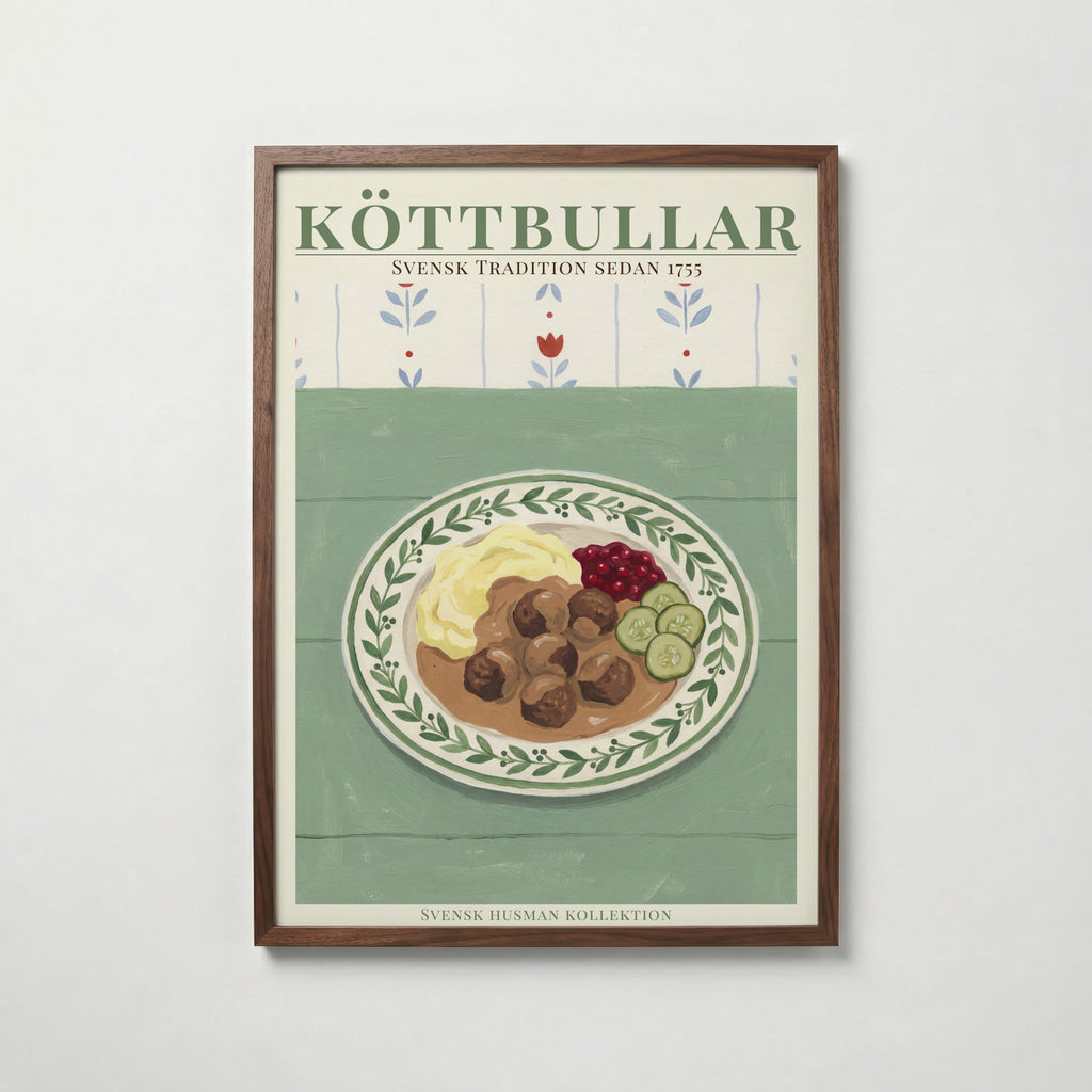 Köttbullar Poster