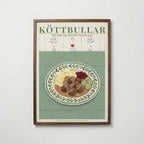Köttbullar Poster
