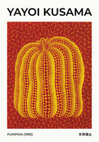 Yayoi Kusama Pumpkin 1990 Poster