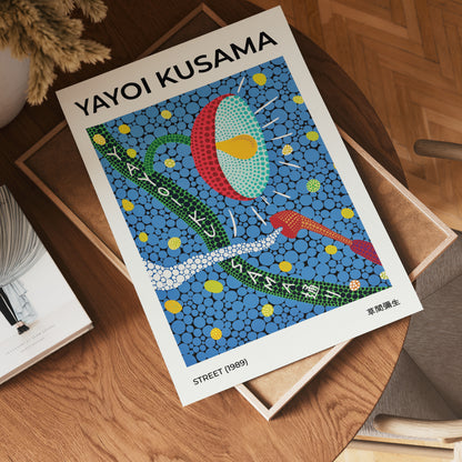 Yayoi Kusama Streets 1989 Poster