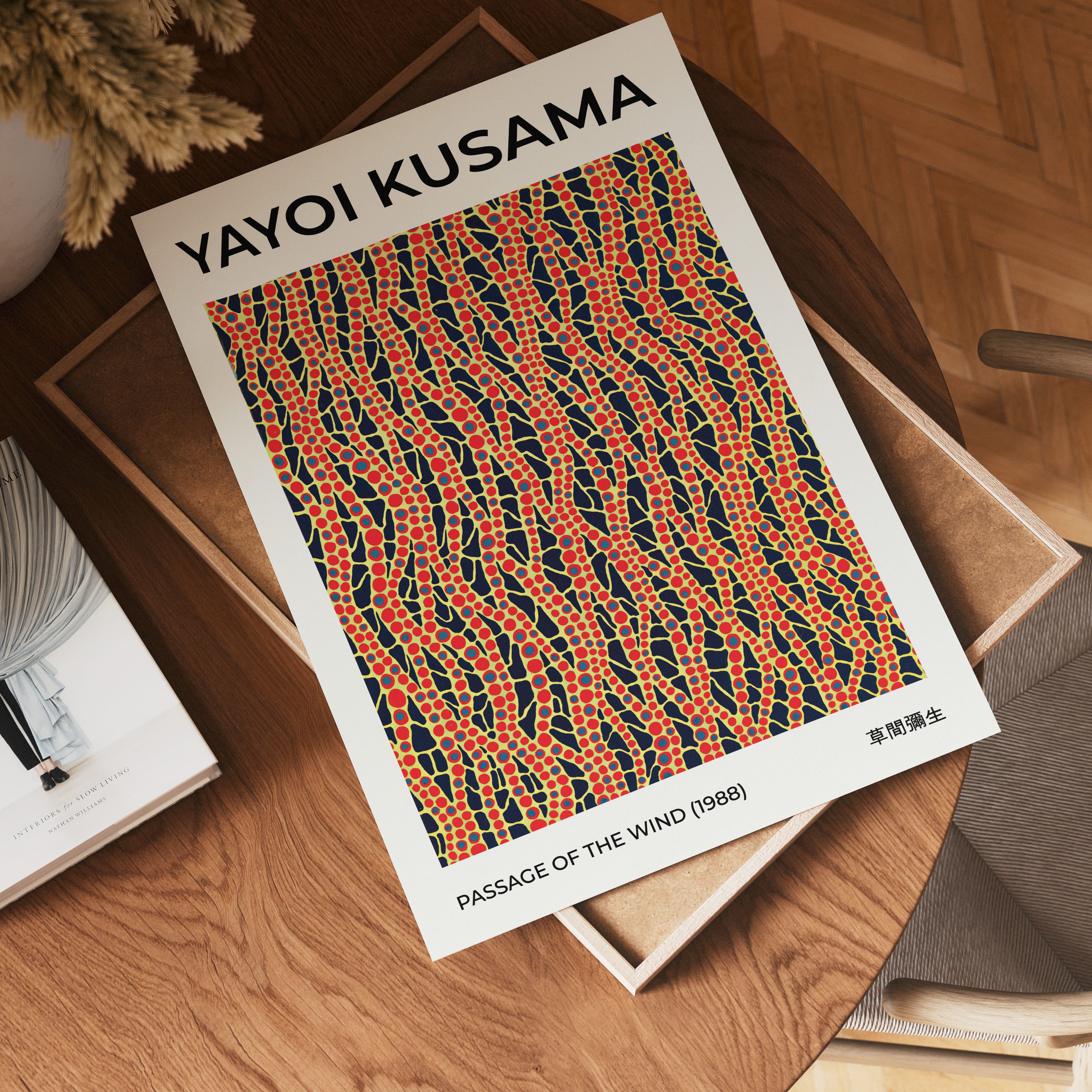 Yayoi Kusama Passage Of The Wind Poster