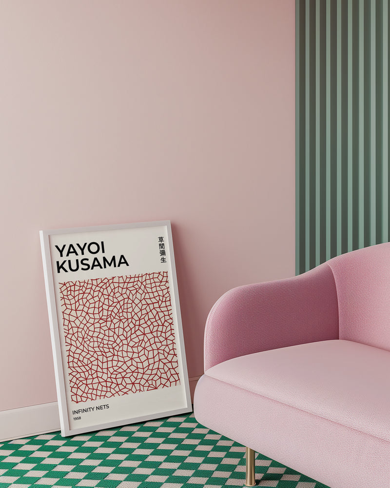 Yayoi Kusama Infinity Nets Poster