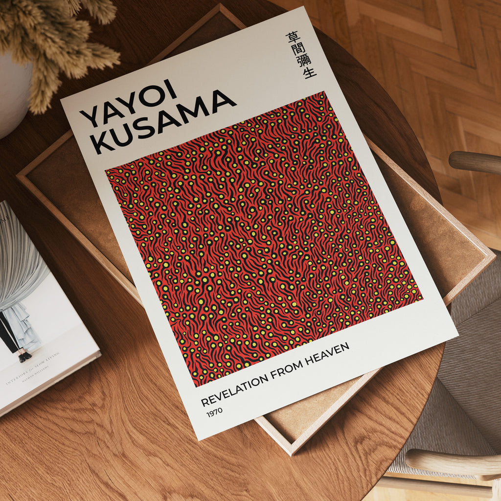 Yayoi Kusama Mind Swirl Poster