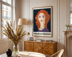 Yayoi Kusama Electric Face Poster