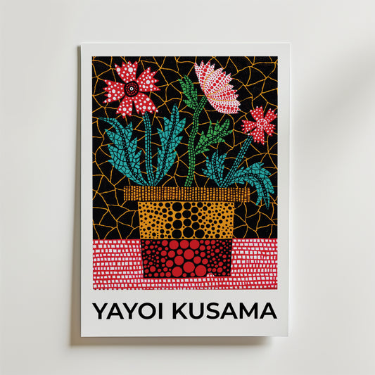 Yayoi Kusama Garden Rhythm Poster