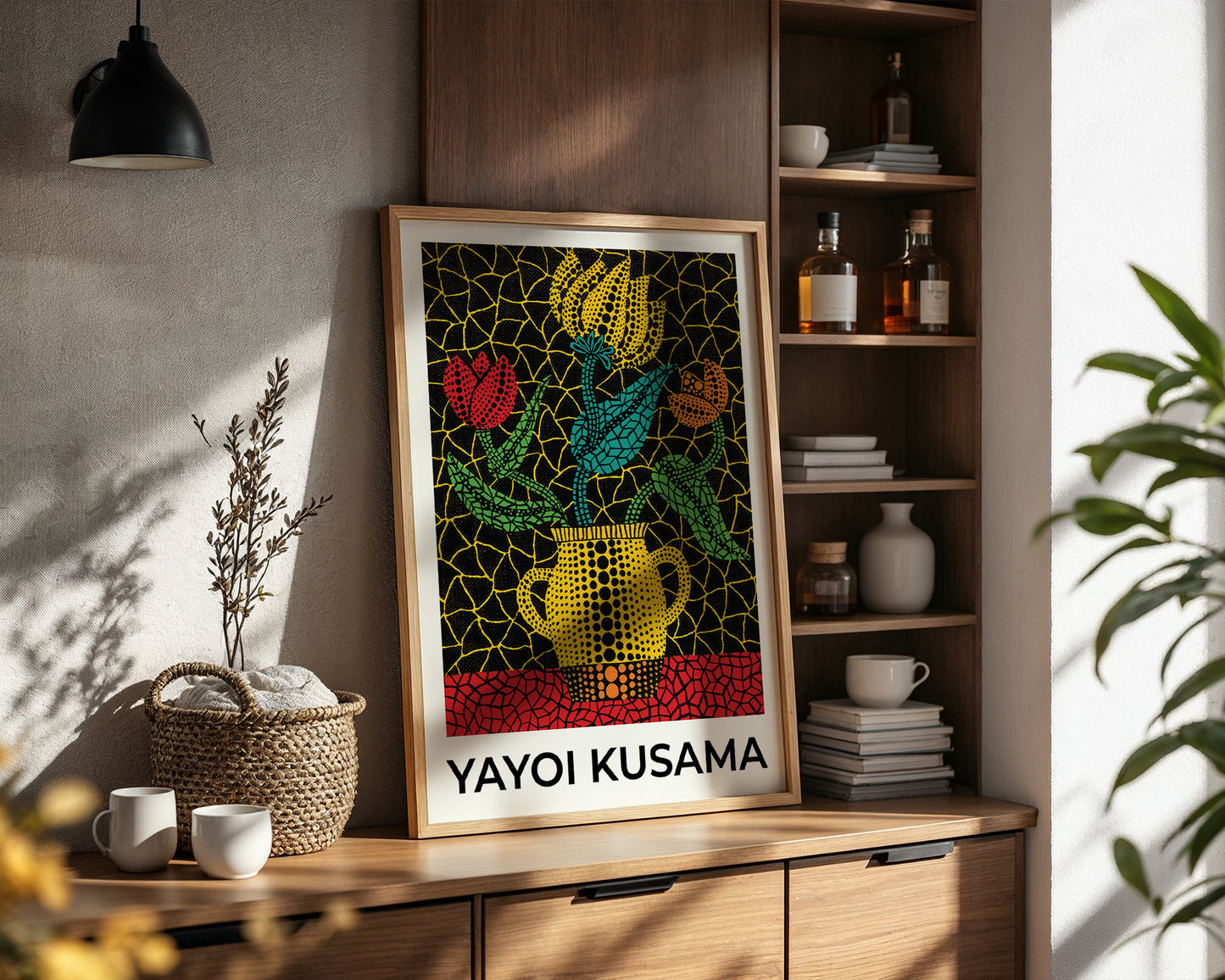 Yayoi Kusama Pattern Botanist Poster