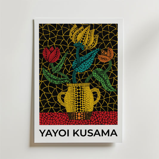 Yayoi Kusama Pattern Botanist Poster
